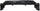 FJ CRUISER 11-14 REAR BUMPER COVER, Textured, w/ Rear Obj Snsr Holes