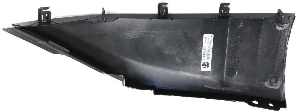 PRIUS 16-18 REAR BUMPER END LH, Outer Extension, Primed, 15 In. Wheels