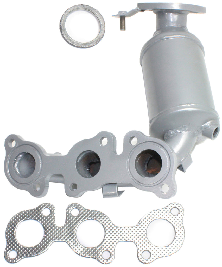 CAMRY 02-06 / SOLARA 04-08 CATALYTIC CONVERTER, Front, LH (Radiator Side), with Exhaust Manifold