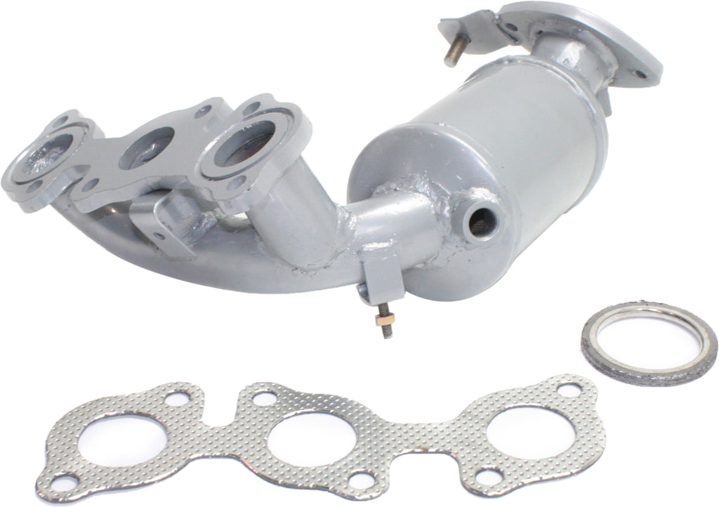 CAMRY 02-06 / SOLARA 04-08 CATALYTIC CONVERTER, Front, LH (Radiator Side), with Exhaust Manifold