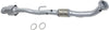 SOLARA 02-08/CAMRY 02-11 CATALYTIC CONVERTER, Rear, 4 Cyl., 2.4L Engine, w/ Flat Gaskets