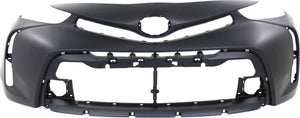 PRIUS V 15-17 FRONT BUMPER COVER, Primed - CAPA