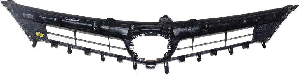 AVALON 13-15 GRILLE, Chrome Shell/Painted Black Insert, w/o Pre-Collission System, (Exc. Hybrid Model) - CAPA