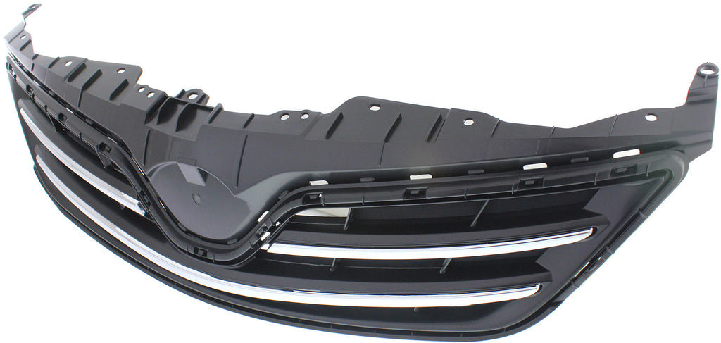 COROLLA 13-13 GRILLE, Painted Black Shell and Insert, LE Model, North America Built Vehicle