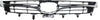 CAMRY 15-17 GRILLE, Black & Chrome, LE Hybrid/XLE Hybrid Models, w/o Pre Collision System - CAPA