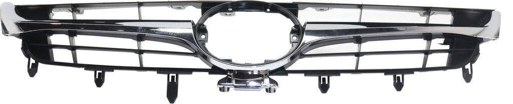 CAMRY 15-17 GRILLE, Black & Chrome, LE Hybrid/XLE Hybrid Models, w/o Pre Collision System - CAPA