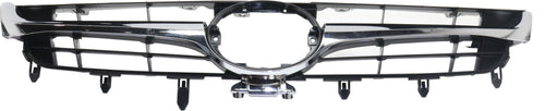 CAMRY 15-17 GRILLE, Black & Chrome, LE Hybrid/XLE Hybrid Models, w/o Pre Collision System - CAPA