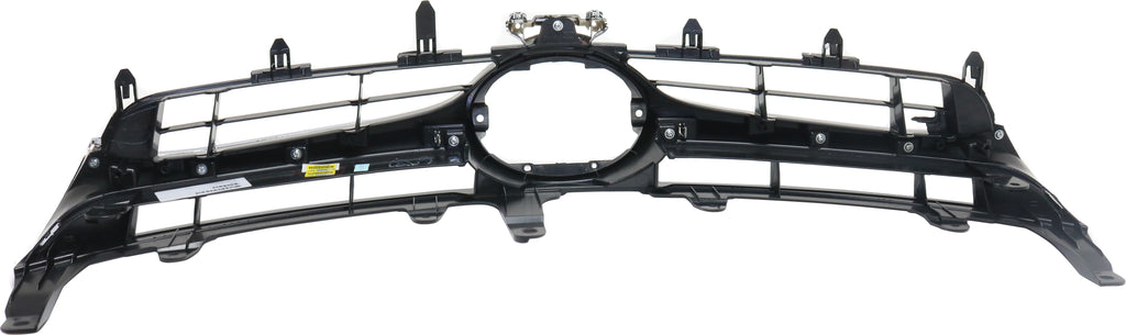 CAMRY 15-17 GRILLE, Black & Chrome, LE Hybrid/XLE Hybrid Models, w/o Pre Collision System - CAPA