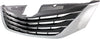 SIENNA 15-17 GRILLE, Chrome Shell/Black Insert, w/o Radar Cruise Control, LE Model