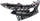 PRIUS V 15-17 GRILLE, Textured Black Shell and Insert