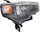 4RUNNER 14-20 HEAD LAMP RH, Lens and Housing, Halogen, Black Interior - CAPA
