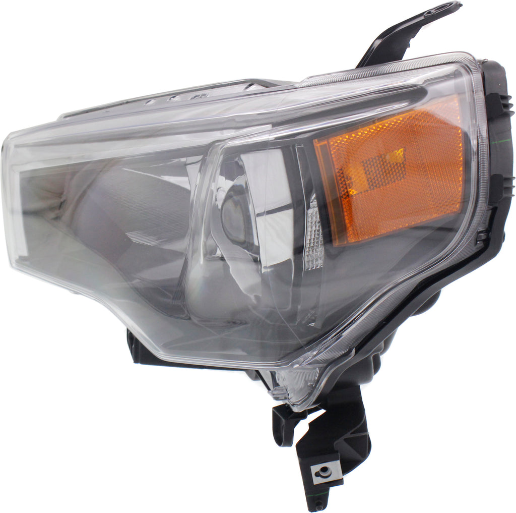 4RUNNER 14-20 HEAD LAMP LH, Lens and Housing, Halogen, Black Interior - CAPA