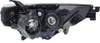 4RUNNER 14-20 HEAD LAMP LH, Lens and Housing, Halogen, Black Interior - CAPA