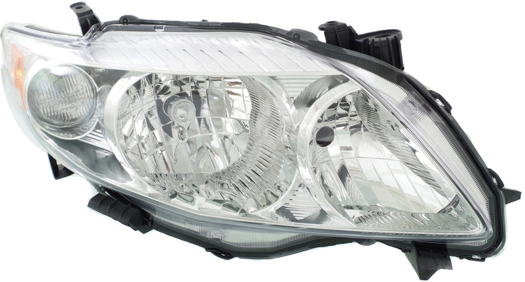 COROLLA 09-10 HEAD LAMP RH, Lens and Housing, Halogen, Japan Built Vehicle