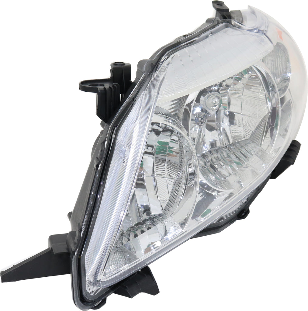 COROLLA 09-10 HEAD LAMP LH, Lens and Housing, Halogen, Japan Built Vehicle