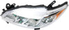 COROLLA 09-10 HEAD LAMP LH, Lens and Housing, Halogen, Japan Built Vehicle