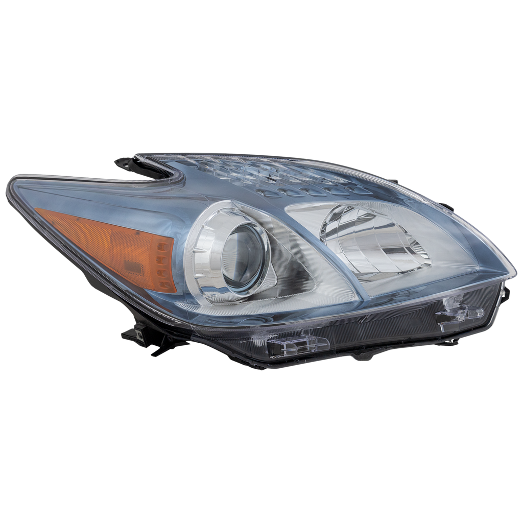 PRIUS PLUG-IN 12-15 HEAD LAMP RH, Lens and Housing, Halogen - CAPA