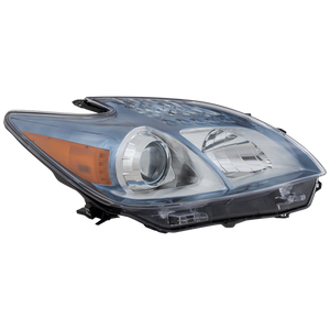 PRIUS PLUG-IN 12-15 HEAD LAMP RH, Lens and Housing, Halogen - CAPA