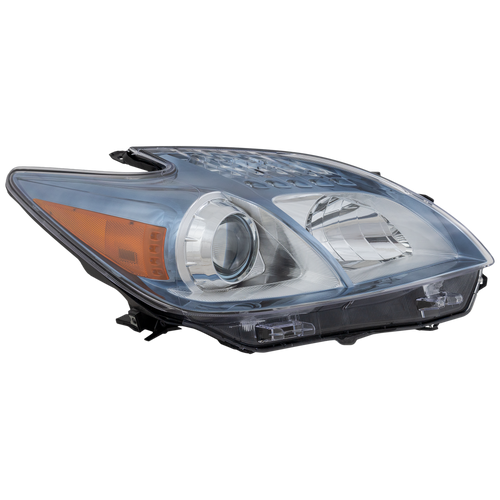 PRIUS PLUG-IN 12-15 HEAD LAMP RH, Lens and Housing, Halogen - CAPA