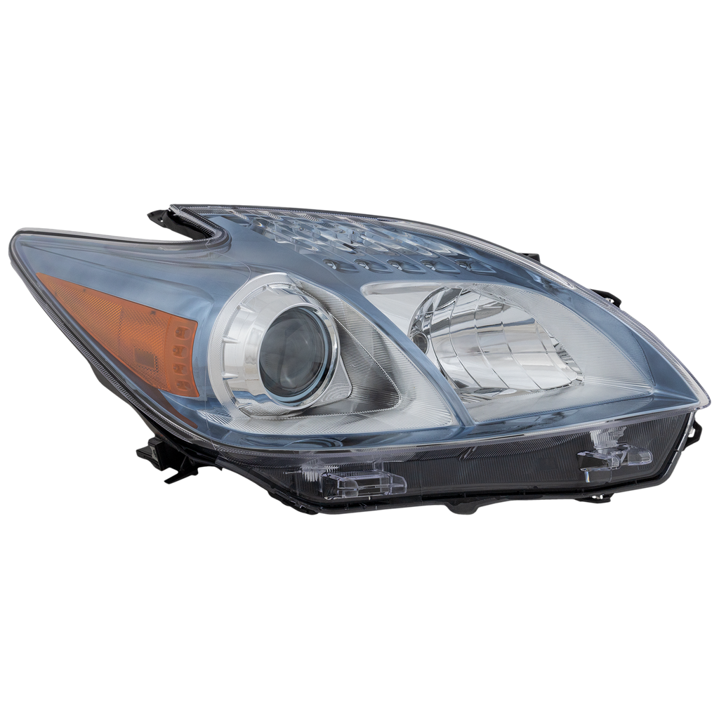 PRIUS PLUG-IN 12-15 HEAD LAMP RH, Lens and Housing, Halogen - CAPA