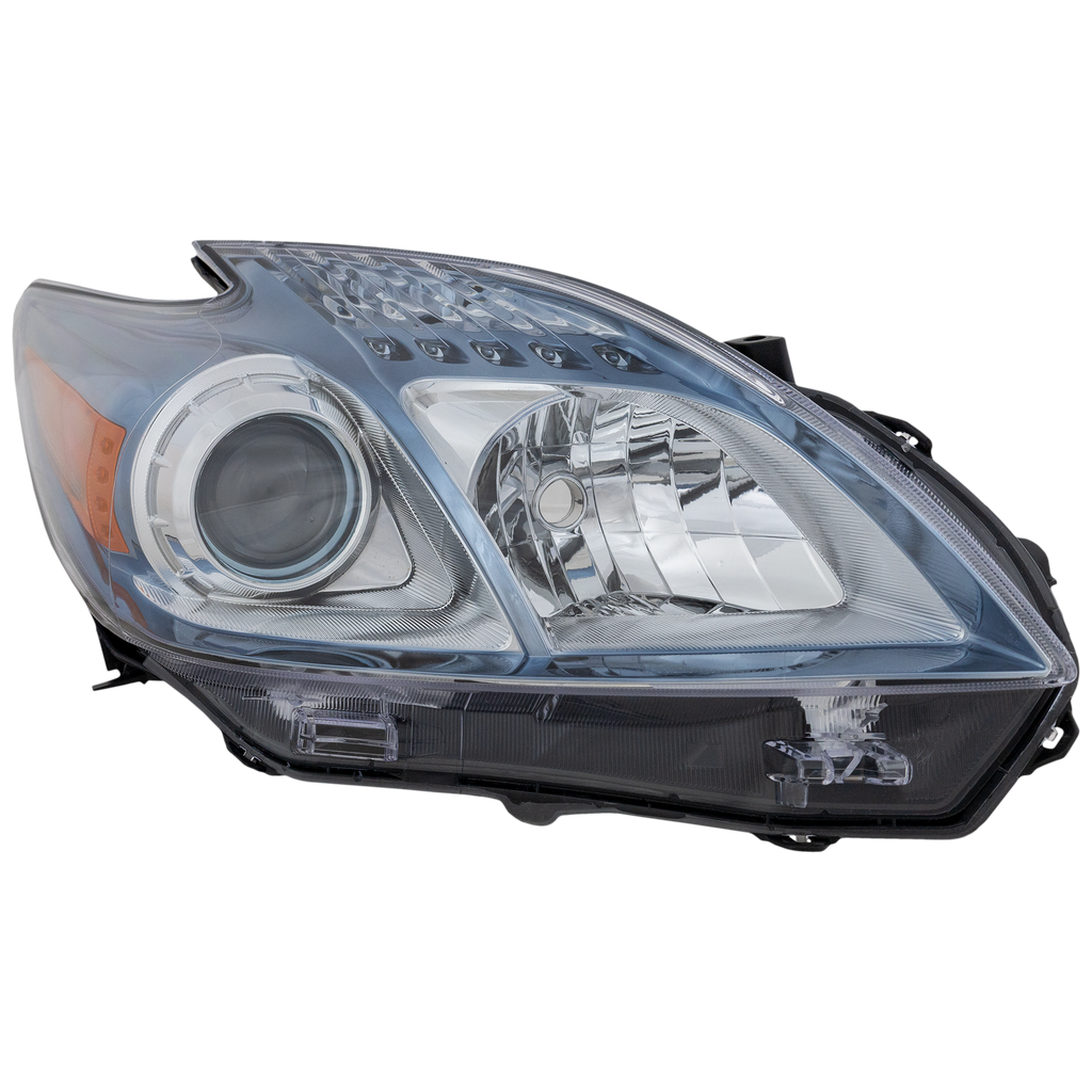 PRIUS PLUG-IN 12-15 HEAD LAMP RH, Lens and Housing, Halogen - CAPA