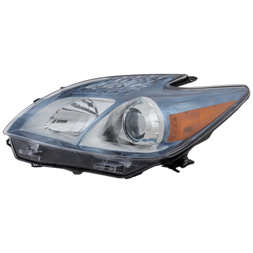 PRIUS PLUG-IN 12-15 HEAD LAMP LH, Lens and Housing, Halogen - CAPA