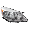 YARIS 12-14 HEAD LAMP RH, Lens and Housing, Halogen, Standard Type, Hatchback