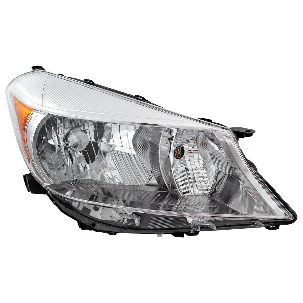 YARIS 12-14 HEAD LAMP RH, Lens and Housing, Halogen, Standard Type, Hatchback