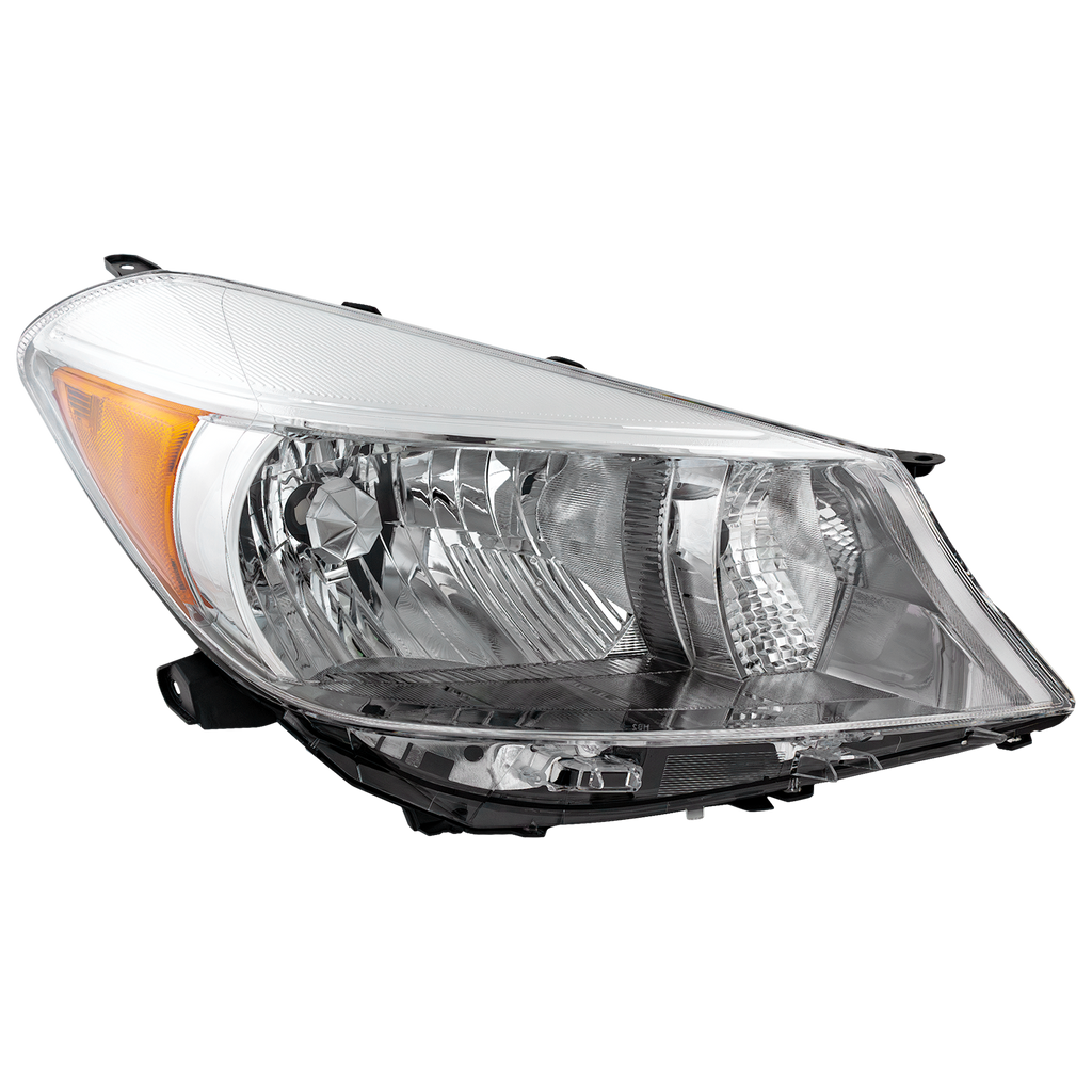 YARIS 12-14 HEAD LAMP RH, Lens and Housing, Halogen, Standard Type, Hatchback