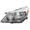 YARIS 12-14 HEAD LAMP LH, Lens and Housing, Halogen, Standard Type, Hatchback