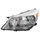 YARIS 12-14 HEAD LAMP LH, Lens and Housing, Halogen, Standard Type, Hatchback