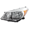 YARIS 12-14 HEAD LAMP LH, Lens and Housing, Halogen, Standard Type, Hatchback