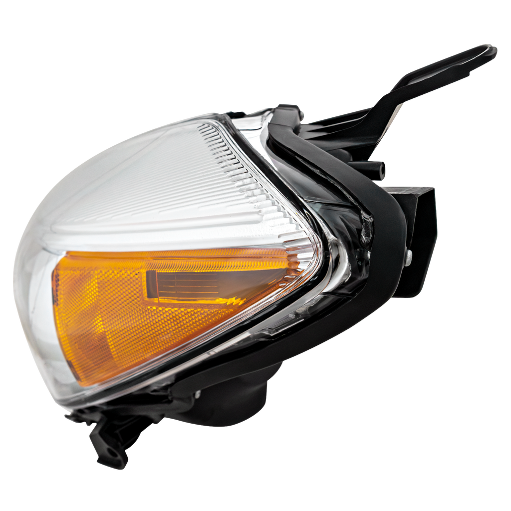 YARIS 12-14 HEAD LAMP LH, Lens and Housing, Halogen, Standard Type, Hatchback