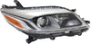 SIENNA 15-20 HEAD LAMP RH, Assembly, Halogen, w/ LED Daytime Running Light, (Exc. SE Model)