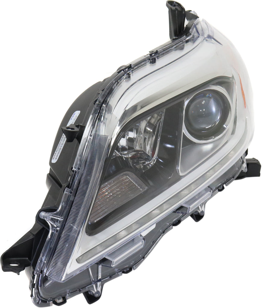 SIENNA 15-20 HEAD LAMP LH, Assembly, Halogen, w/ LED Daytime Running Light, (Exc. SE Model) - CAPA