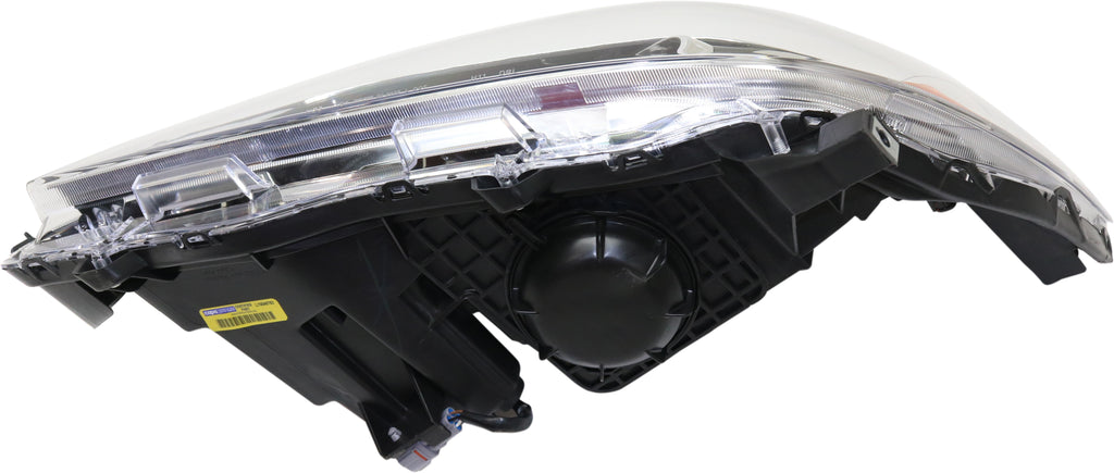 SIENNA 15-20 HEAD LAMP LH, Assembly, Halogen, w/ LED Daytime Running Light, (Exc. SE Model) - CAPA