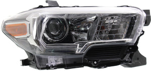 TACOMA 16-23 HEAD LAMP RH, Assembly, Halogen, w/ LED Daytime Running Lights