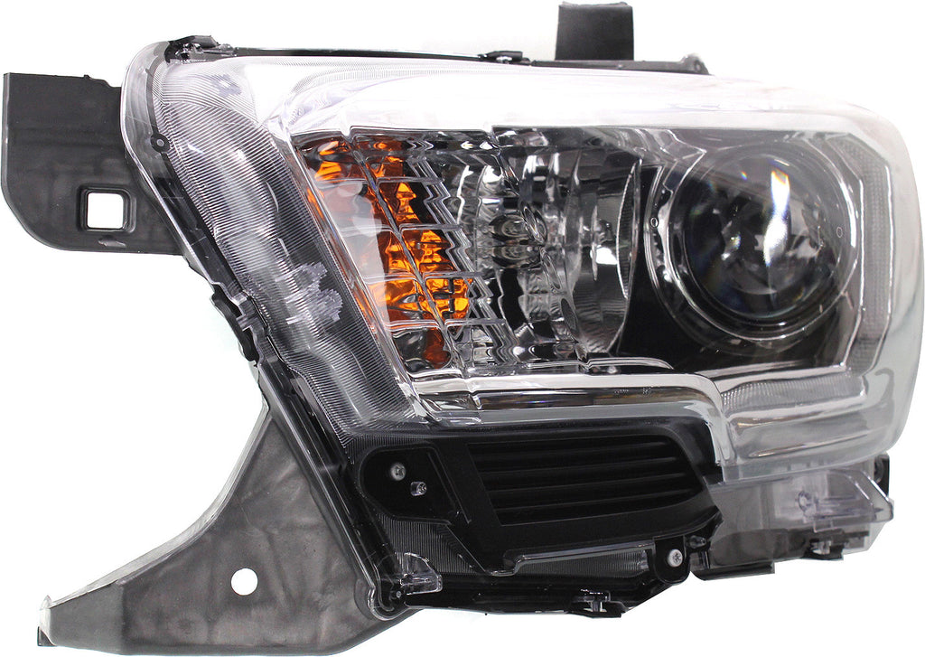 TACOMA 16-23 HEAD LAMP LH, Assembly, Halogen, w/ LED Daytime Running Lights