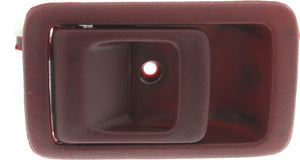 CAMRY 87-91/4RUNNER 96-02/TACOMA 01-04 FRONT INTERIOR DOOR HANDLE LH, Textured Red (=REAR)