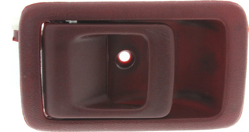 CAMRY 87-91/4RUNNER 96-02/TACOMA 01-04 FRONT INTERIOR DOOR HANDLE LH, Textured Red (=REAR)
