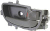 YARIS 07-12 FRONT INTERIOR DOOR HANDLE RH, Gray (Ash), Plastic, Sedan (=REAR)