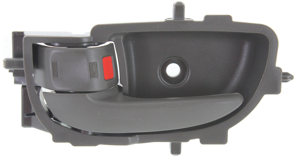 YARIS 07-12 FRONT INTERIOR DOOR HANDLE LH, Gray (Ash), Plastic, Sedan (=REAR)