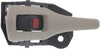 COROLLA 09-14/MATRIX 09-13 FRONT INTERIOR DOOR HANDLE LH, Black/Beige, Plastic (=REAR)