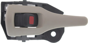 COROLLA 09-14/MATRIX 09-13 FRONT INTERIOR DOOR HANDLE LH, Black/Beige, Plastic (=REAR)