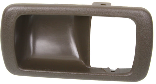 CAMRY 92-96 FRONT DOOR HANDLE LH (=REAR), Inside, Bezel, Brown (Oak)