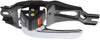 T100 93-98 FRONT INTERIOR DOOR HANDLE LH, Chrome Lever+Black Knob, Plastic+Metal (=REAR)
