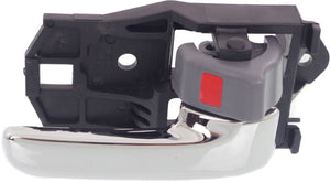 CAMRY 97-01/SIENNA 98-03 FRONT INTERIOR DOOR HANDLE RH, Chrme+Gray, Plastic, Japan/USA Built(=REAR)