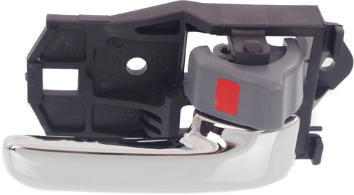 CAMRY 97-01/SIENNA 98-03 FRONT INTERIOR DOOR HANDLE RH, Chrme+Gray, Plastic, Japan/USA Built(=REAR)