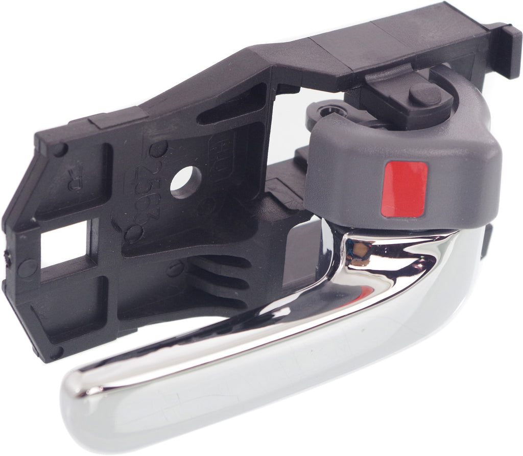 CAMRY 97-01/SIENNA 98-03 FRONT INTERIOR DOOR HANDLE RH, Chrme+Gray, Plastic, Japan/USA Built(=REAR)