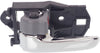 CAMRY 97-01/SIENNA 98-03 FRONT INTERIOR DOOR HANDLE LH, Chrme+Gray, Plastic, Japan/USA Built(=REAR)